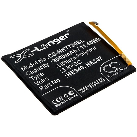 Bsc Preferred Nokia 7.1 TA-1041 Mobile Phone Replacement Battery CS-NKT720SL